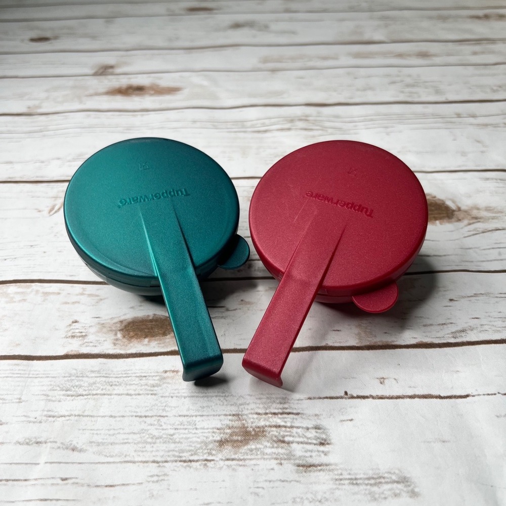 Tupperware Forget Me Not Hanging Vegetable Keeper Set of 2